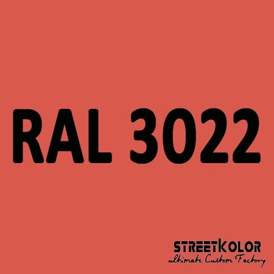 RAL 3022 uretánová auto farba lesklá alebo matná 1 liter + tužidlo + riedidlo