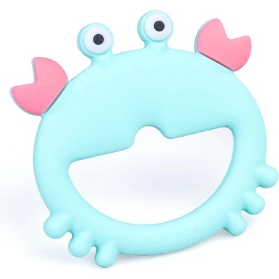 GiliGums Crab Bracelet Teether 1 ks matová