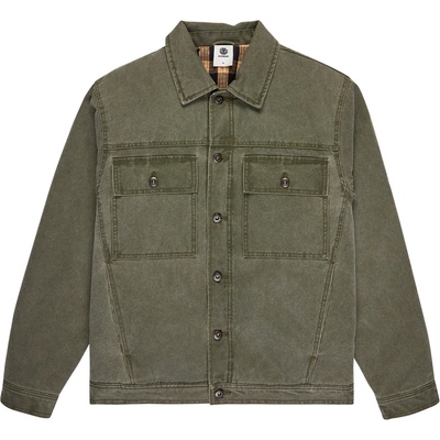 Element Мъжко ежедневно яке Element Trucker Canvas Casual jacket - Forest Night (003-3512-0113)