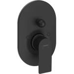 Hansgrohe Rebris E - Скрита смесителна батерия за вана, матово черна 72459670 (72459670)