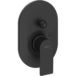 Hansgrohe Rebris E - Скрита смесителна батерия за вана, матово черна 72459670 (72459670)