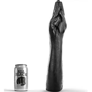  Фистинг дилдо, човешка ръка, 37см. - All Black Hand (D-197910)