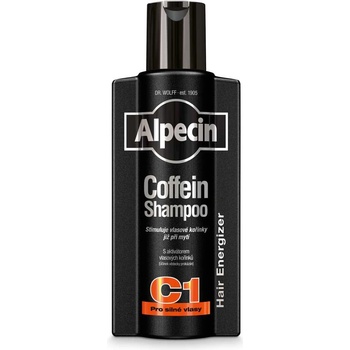 Alpecin Coffein Shampoo C1 Black Edition 375 ml