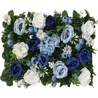Umělý květinový panel Rose 7 40x60cm