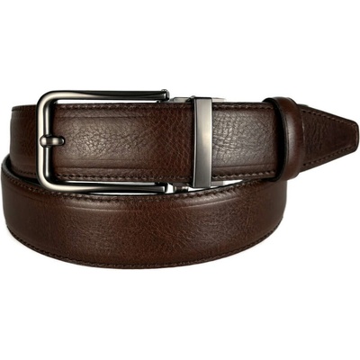 Penny Belts Kožený opasek 35-051-Z1-506 tmavě hnědý