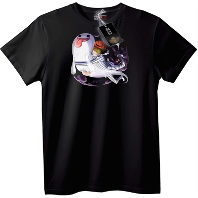 NOONEBRAND Тениска One Piece Санджи и Пупу - 2XL, White