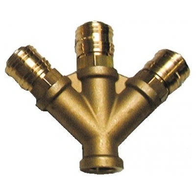 GUDE 41138 Rozdeľovač trojitý 3/8" IG SB