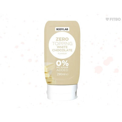 Bodylab Zero Topping Syrup White choco 290 ml