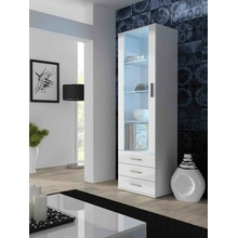 Cama Meble Soho S1 bílá / bílý lesk