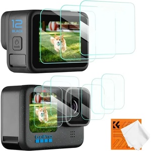 K& F Concept Протектор за LCD дислпей за GoPro Hero 9/10/11/12 стъкло 0, 3 mm 3бр