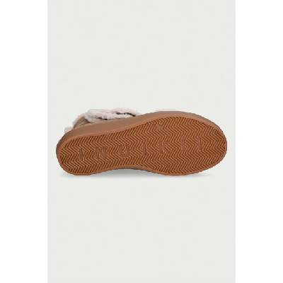 Inuikii Shearling Velcro High маратонки дамски от велур (1001.002.0161.262)