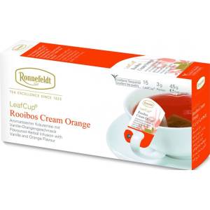 Ronnefeldt Чай Ronnefeldt LeafCup Cream Orange пакетчета 15 x 3 g