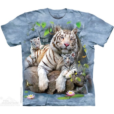 The Mountain White Tigers of Bengal tiger modré