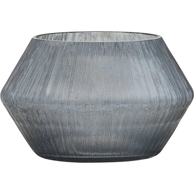 House Doctor Skleněný svícen Grey Light 13 cm