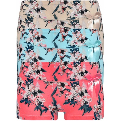 Madla Color dámske boxerky s mašličkou 8038 3bal viacfarebná