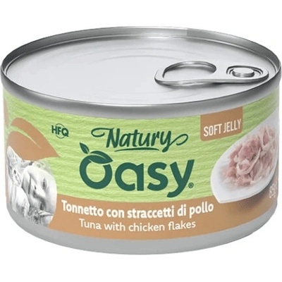 Oasy Natury Soft Jelly Tuna with chicken flakes 90 g