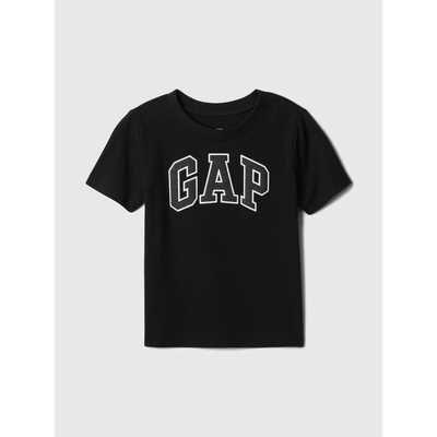 GAP Baby T-shirt with logo Boys čierna
