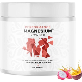 BrainMax Performance Magnesium® Powder, магнезий бисглицинат на прах, 90 дози, 550 g Аромат: Оранжев