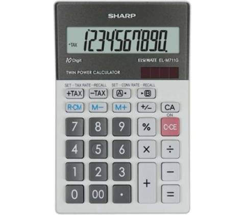 Sharp Kalkulačka ELM711PGGY