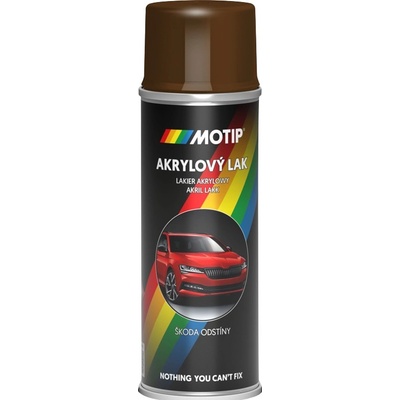 MOTIP Škoda gaštanová hnedá metalická 200ml