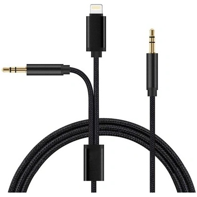 JH-039, IOS And Android 2 In 1 Aux Audio Cable