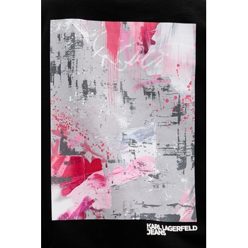 Karl Lagerfeld Jeans Памучна тениска Karl Lagerfeld Jeans (B1W17058)