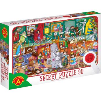 Alexander Toys Пъзел със скрити картинки Alexander, 90 части - В музея (AL2757)
