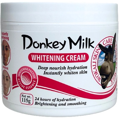 Fruit Of The Wokali Donkey Milk Избелващ дневен крем с магарешко мляко Оригинален, 115гр