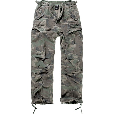 Kalhoty Brandit plátěné Pure Vintage Trouser woodland