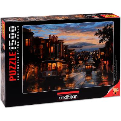 Anatolian Пъзел Anatolian от 1500 части - Трамвай към небесата, Евгений Лушпин (P4531)