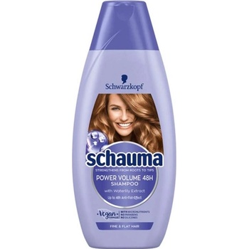 Schauma Power Volume 48H šampón pre väčší objem jemných a zľahnutých vlasov 400 ml