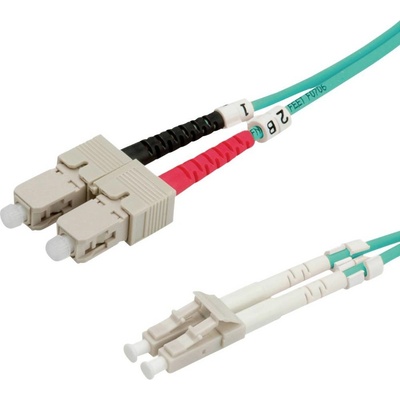 Roline 21.15.8715 Optický patch, LC-SC 50/125 (multimode), duplex, OM3, 5m