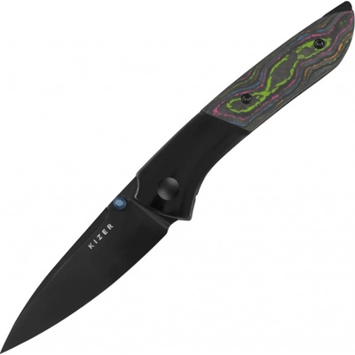 Kizer Spitfire S35VN Titanium & Camo Carbon 80‘s Ki3690A2
