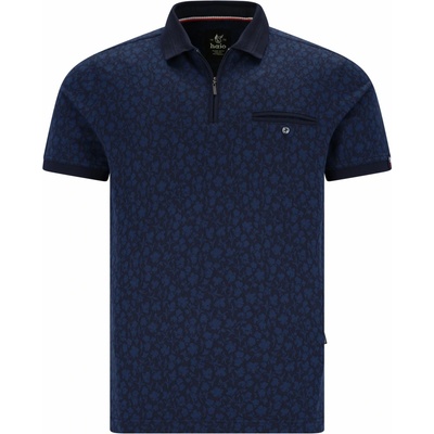 Hajo pánska modré kvietkovaná stay-fresh polokošeľa