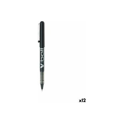 Pilot Химикал Roller Pilot V Ball 0, 7 mm Черен (12 броя)