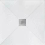 Rea Квадратно душ корито Rea Rock 90x90 бяло (5902557367276)