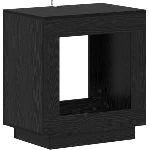 vidaXL Странична маса Черен дъб 60 x 40 x 65 см Инженерна дървесина (899896)