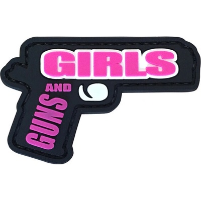 WARAGOD Nášivka 3D Guns and Girls 7x5cm