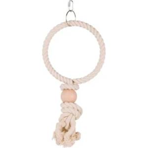 TRIXIE rope ring - Въжен пръстен за папагали, 19 см