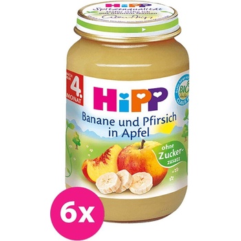 HIPP Jablká s lesnými plodmi 6 x 125 g
