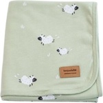 Bonjourbebe Бебешко одеяло Bonjourbebe - 65 x 80 cm, Funny Farm (06FF51038) - baby