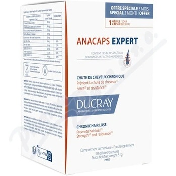 Ducray Anakaps Expert 90 kapsúl