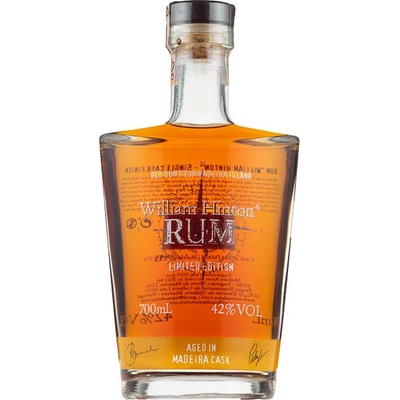 William Hinton Rum Single Cask Madeira 42% 0,7 l (čistá fľaša)