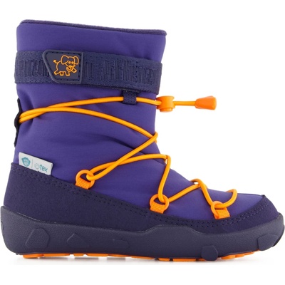 Affenzahn Детски зимни ботуши Affenzahn Kid's Snow Boot Vegan Snowy Winter boots - Elephant / Blue - размер 24 (EU) (702-3541-0614)