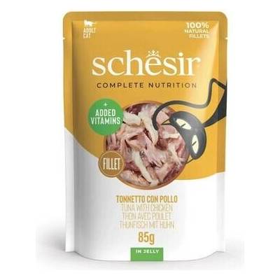 Schesir Tuňák s kuřecími filety v želé 85 g