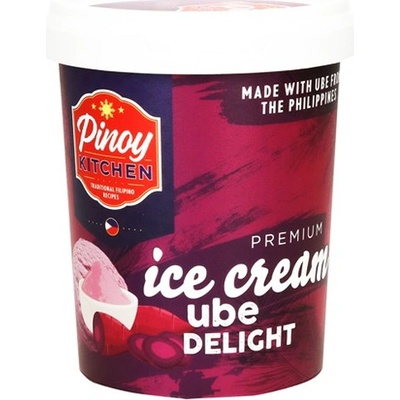 Pinoy Kitchen Zmrzlina s příchutí fialových batát Ube 500 ml