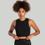 GymBeam STRIX Дамски спортен топ Nebula Black XS