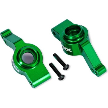 Traxxas задна алуминиева главина зелена (чифт) (за #9080)