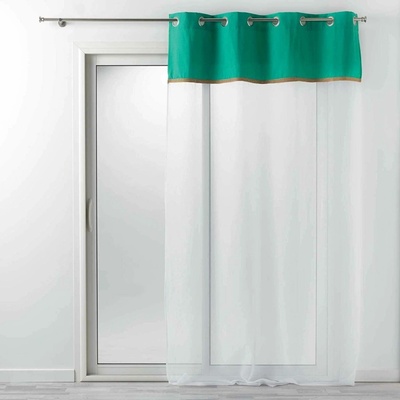 Douceur d'intérieur Ready rybíz KELONIA, 140 x 240 cm, bílá se zelenou bílá