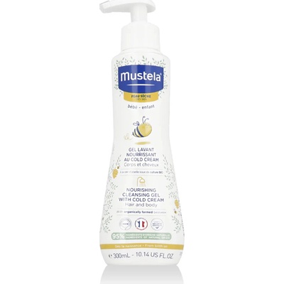 Mustela Bébé Soothing Cleansing Gel sprchovací gél 300 ml